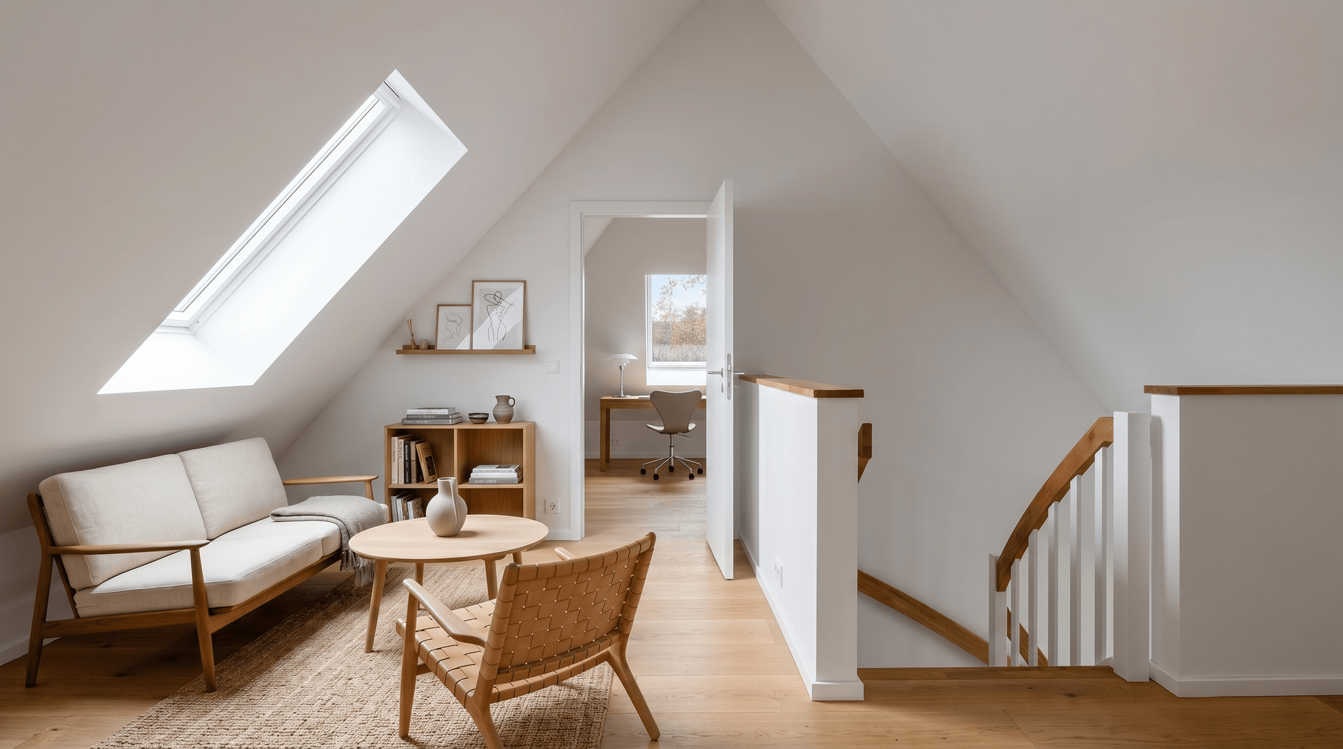 Studio im DG - Möblierungsvorschlag