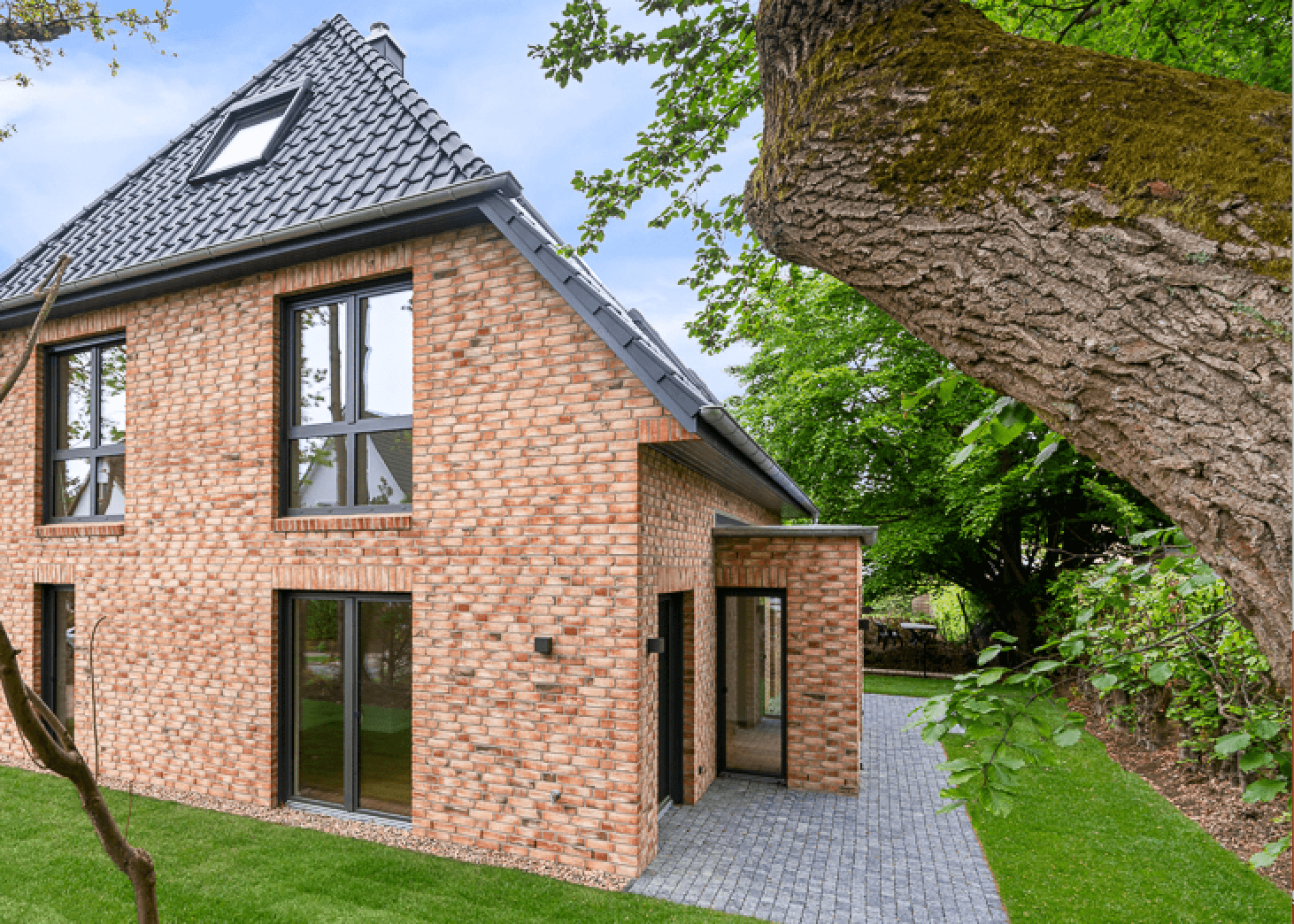 Ihr neues Zuhause, die Gartenseite