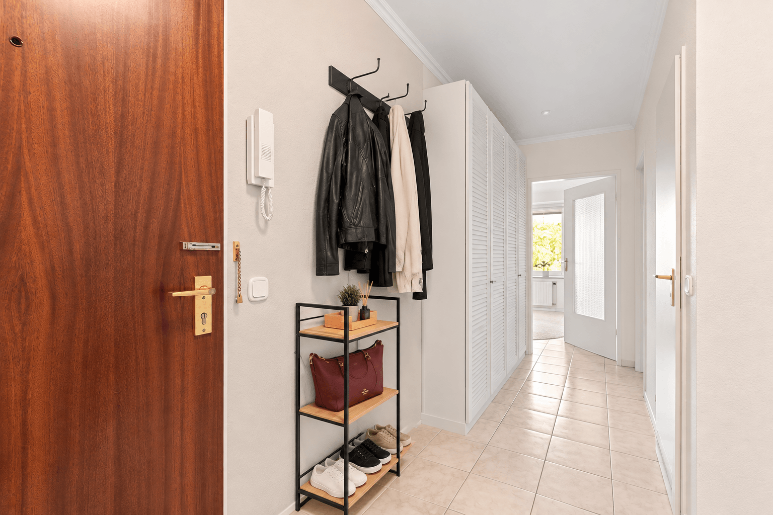 Spacious hallway